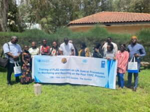 TRAINING OF UN SPECIAL PROCEDURES ON THE MONITORING AND REPORTING ON THE POST-TRRC PROCESS.