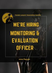Monitoring & Evaluation Officer Vacancy.